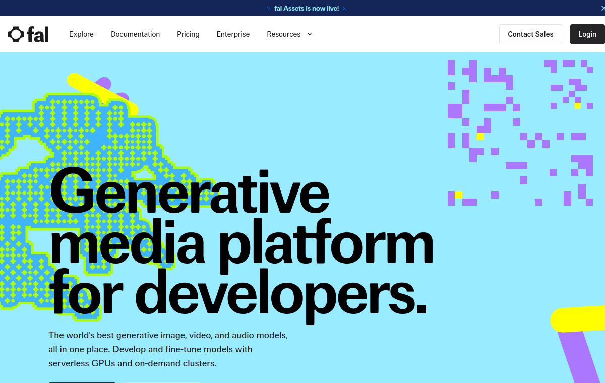 Screenshot of fal.ai