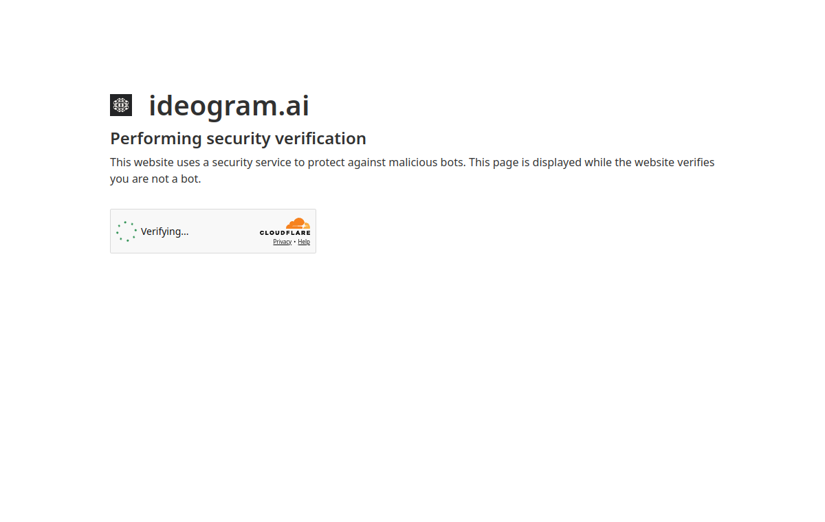 Screenshot of Ideogram